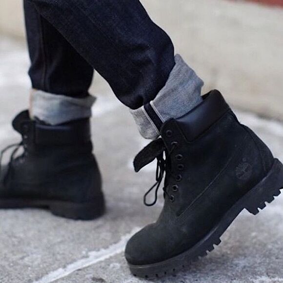 Men\'s Timberland Classic Ankle Boot Black sz 13M main image 6